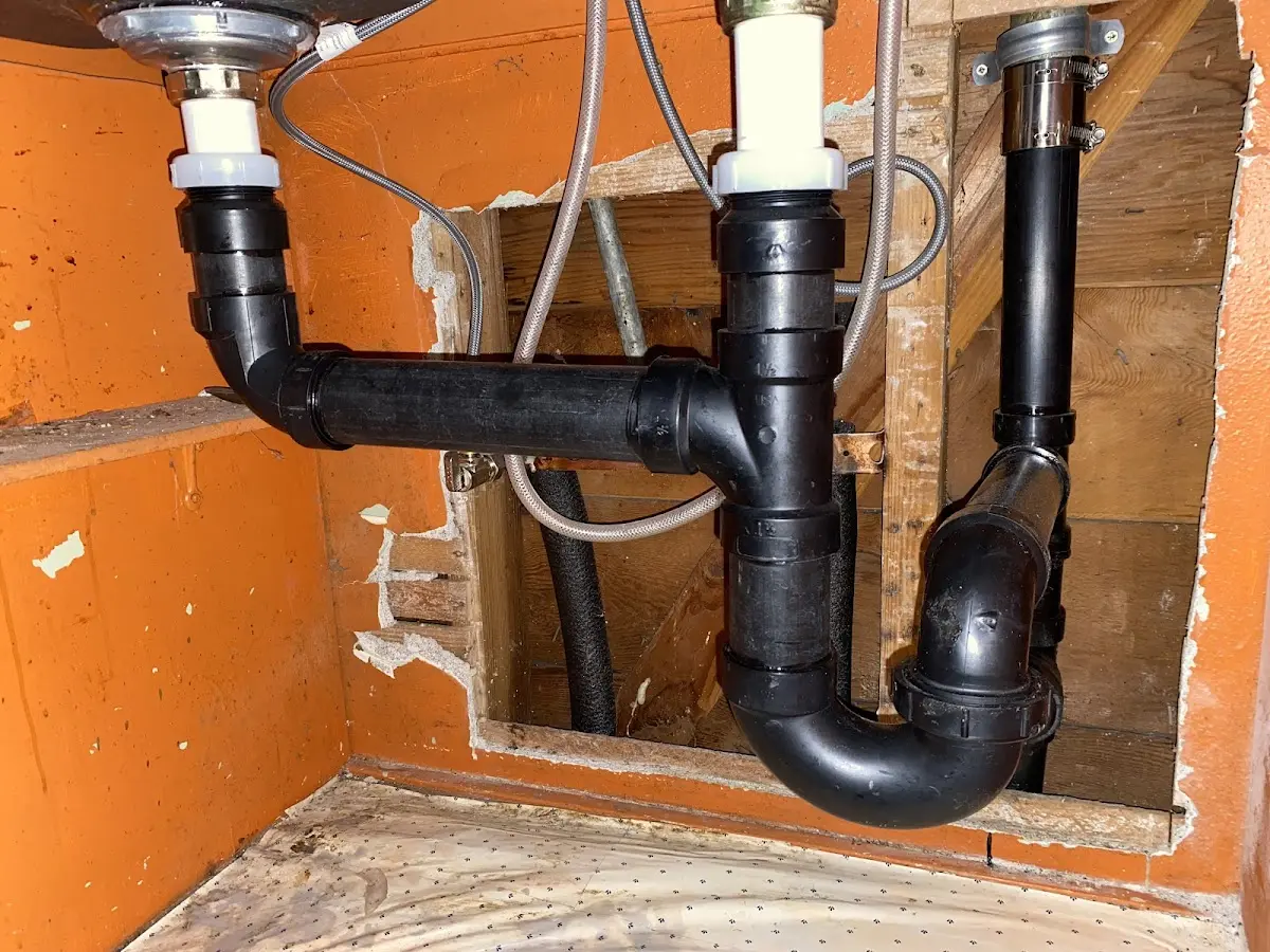 Professional Repiping Services equipment and tools on the job in Phoenix Lake